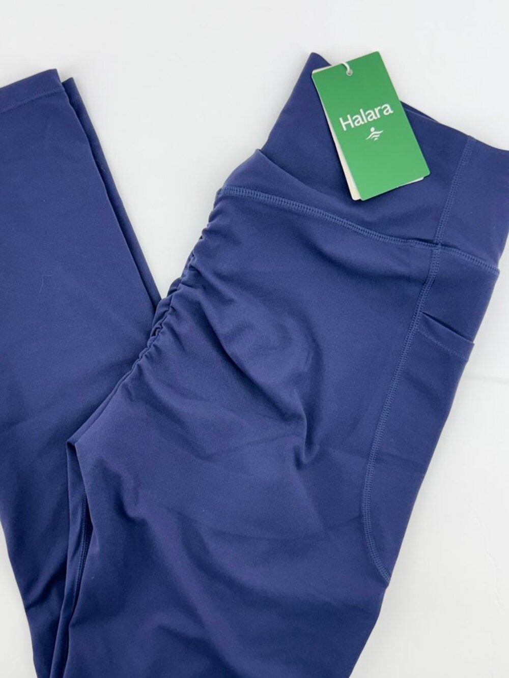 Halara UltraSculpt High Waisted Shaping Leggings Mood Indigo NWT Sz M
